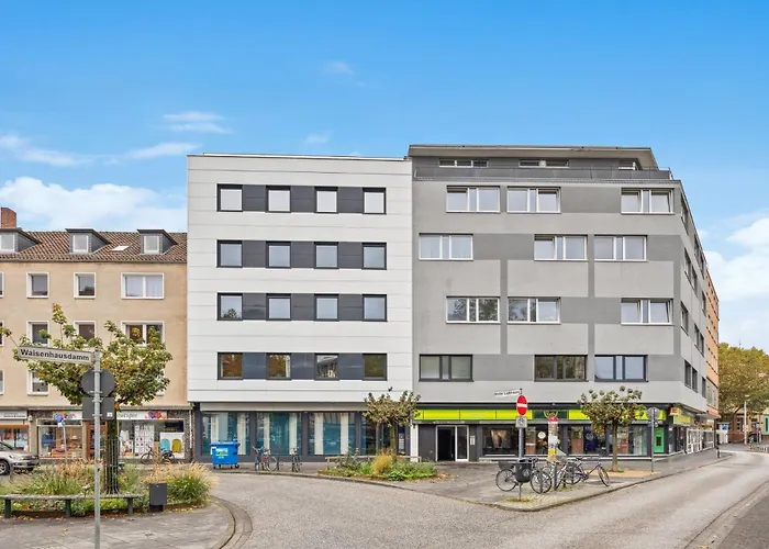 Maremar - City Design Apartment - 2 Schlafzimmer - Luxus Boxspringbetten - Kueche - Highspeed Wifi - Arbeitsplaetze