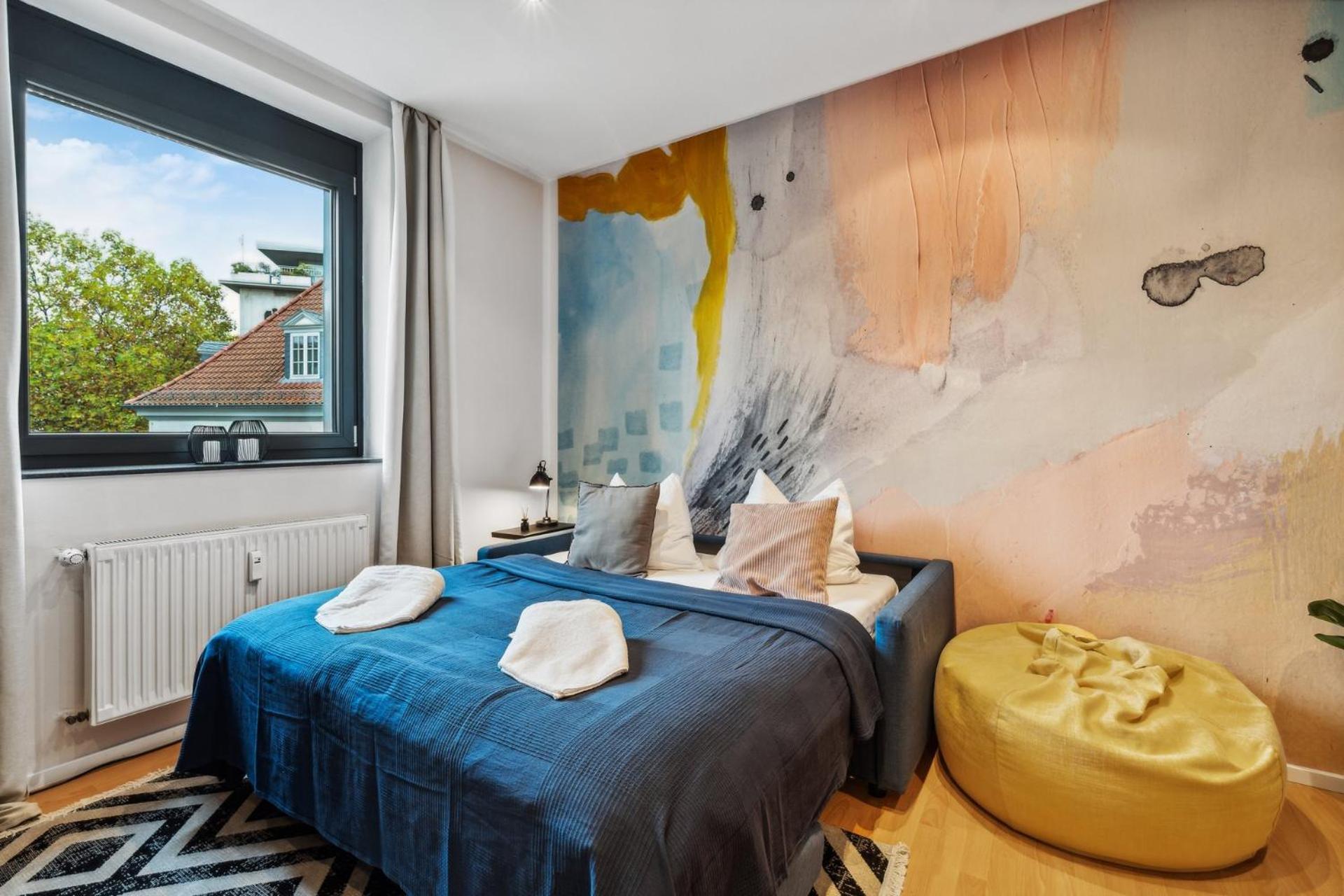 Maremar: Design With Luxury Beds And Workspace Apartment Braunschweig